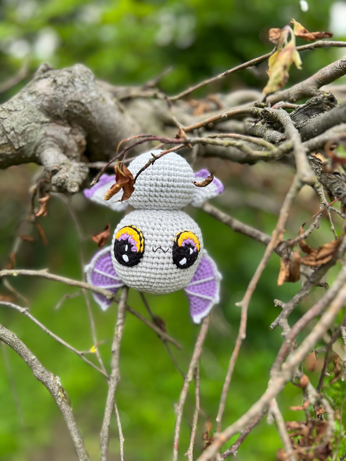 Spooky crochet bats, Halloween bats amigurumi, bat lovers gift, gothic home decor, first Halloween gift, spooky season decor