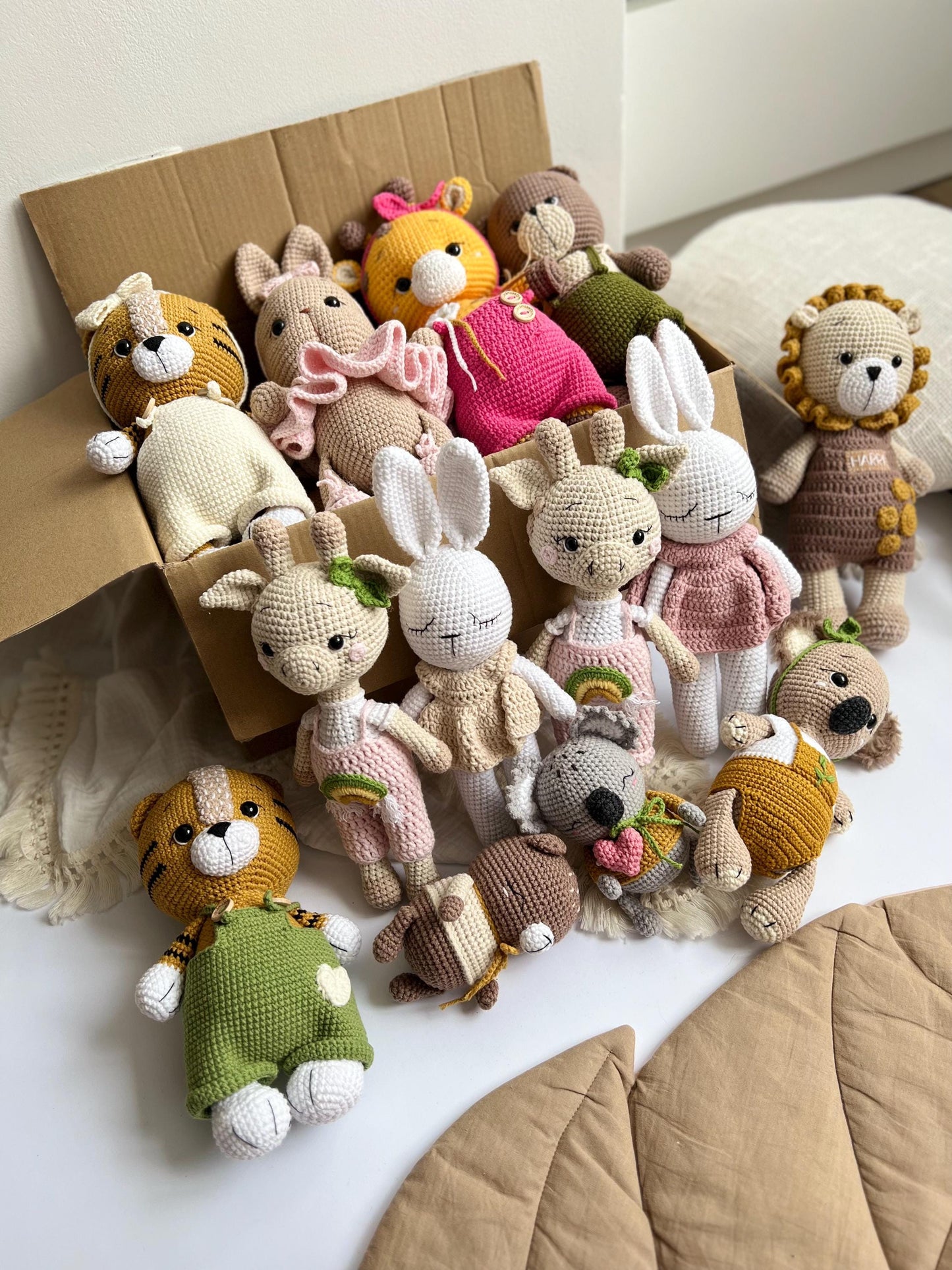 Handmade toys partnership, cute crochet toys in bulk, plush toys wholesale, bulk order toy, plush amigurumi animals, organic baby toys