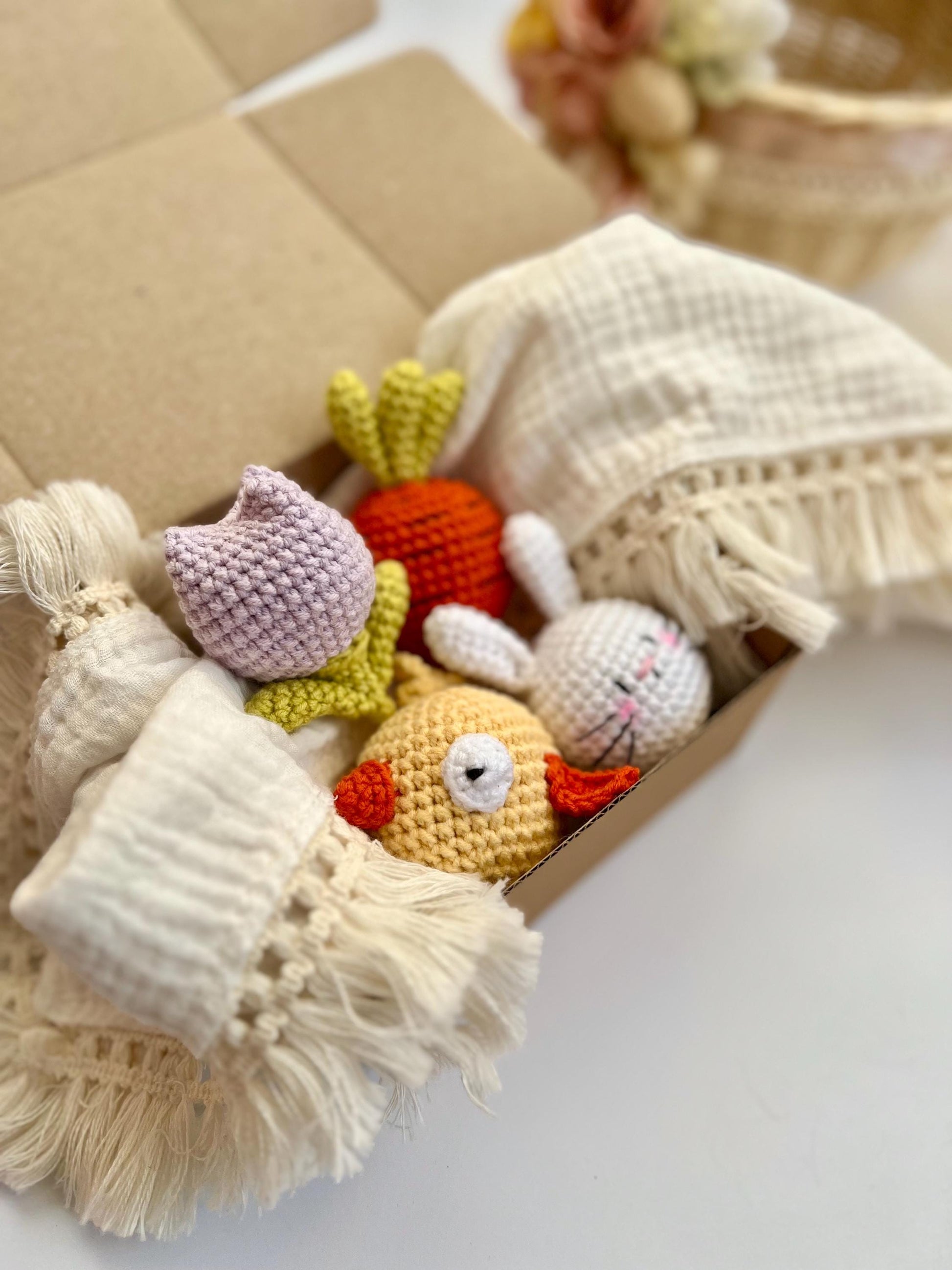 Crochet Easter Eggs Set, Easter Basket Stuffers, Amigurumi Easter Toys, Montessori Baby Toy, Easter Gift for Kids, Crochet Egg Play Set